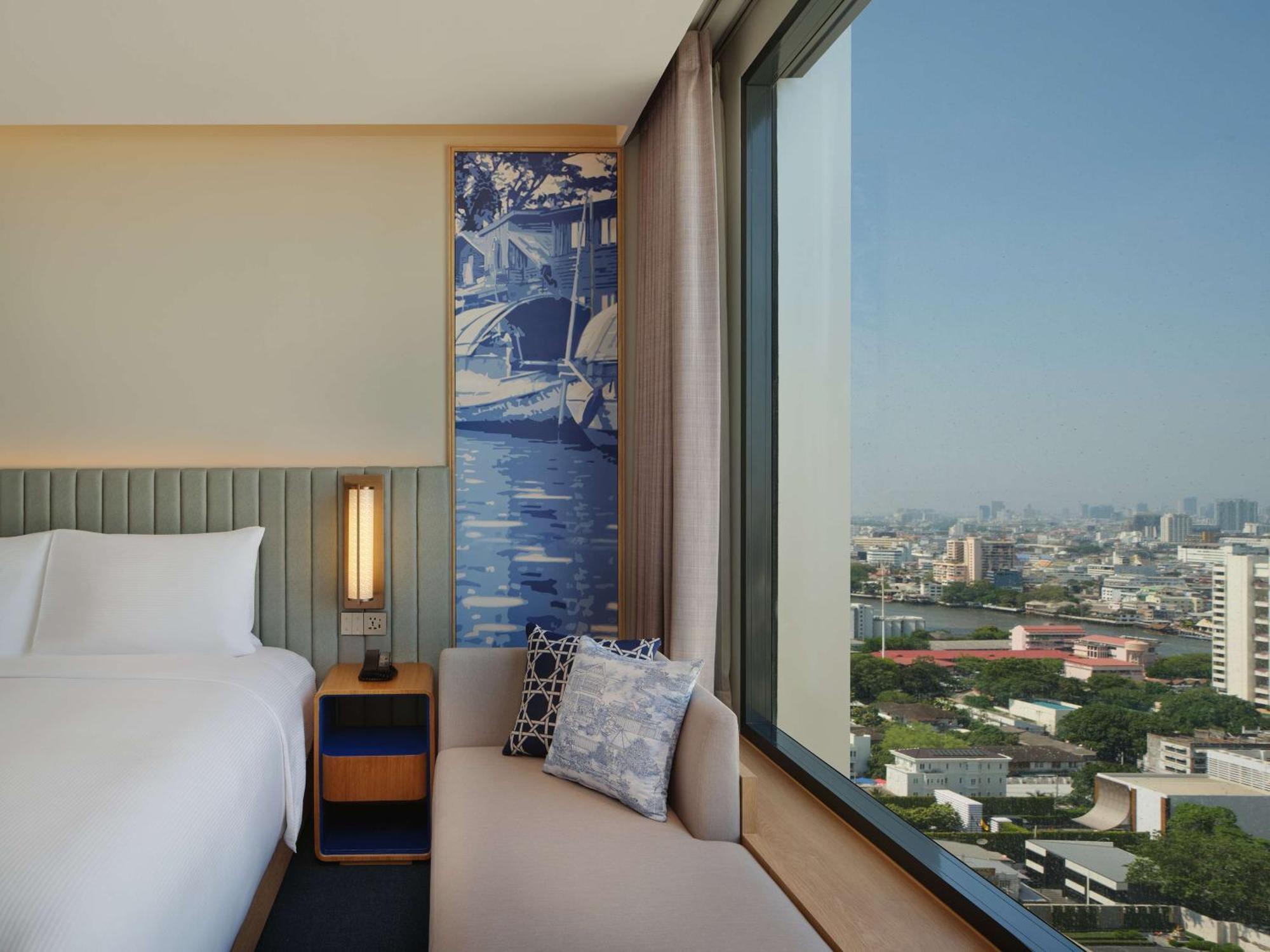 Hilton Garden Inn Bangkok Riverside Banguecoque Exterior foto