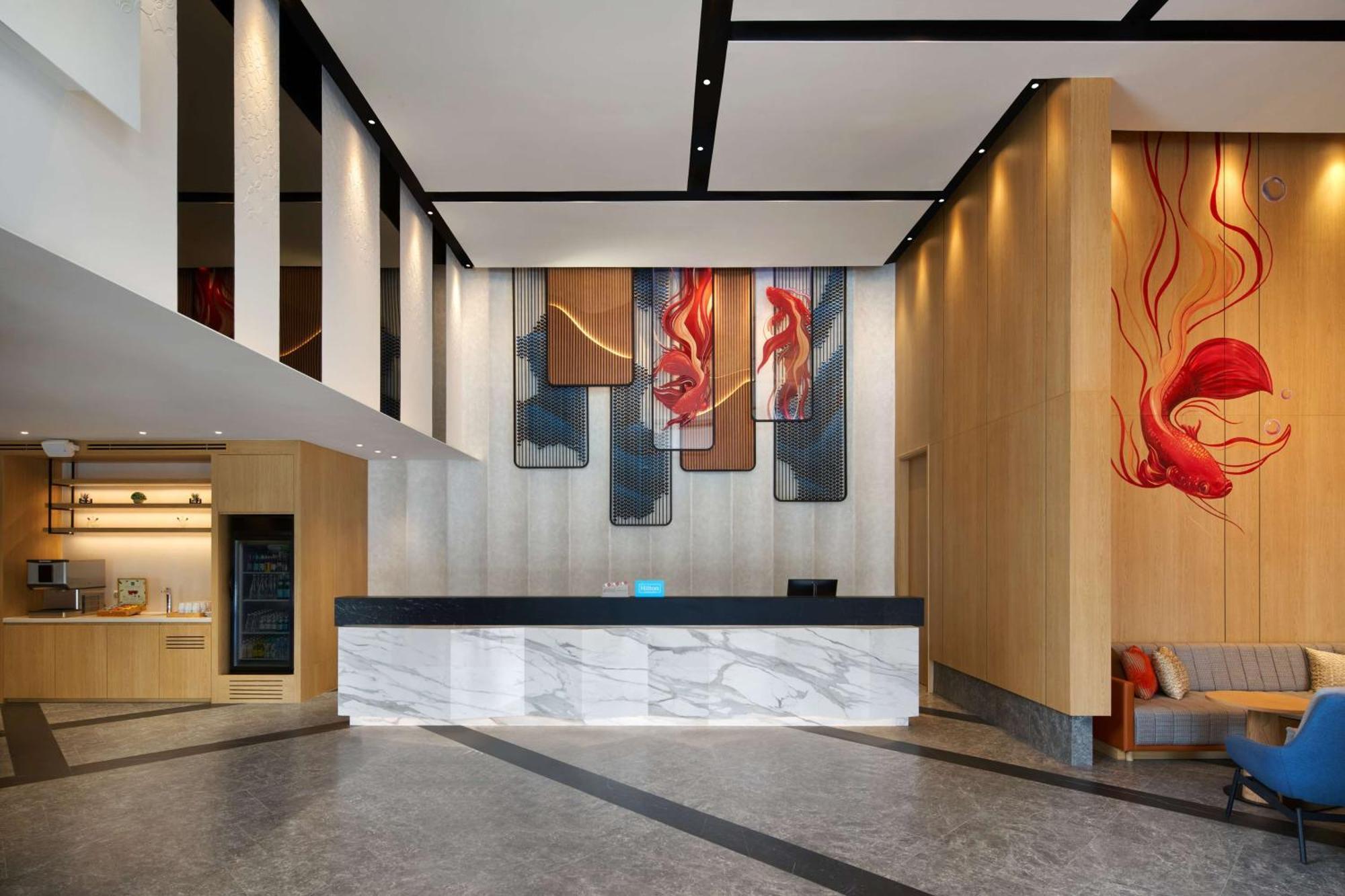 Hilton Garden Inn Bangkok Riverside Banguecoque Exterior foto